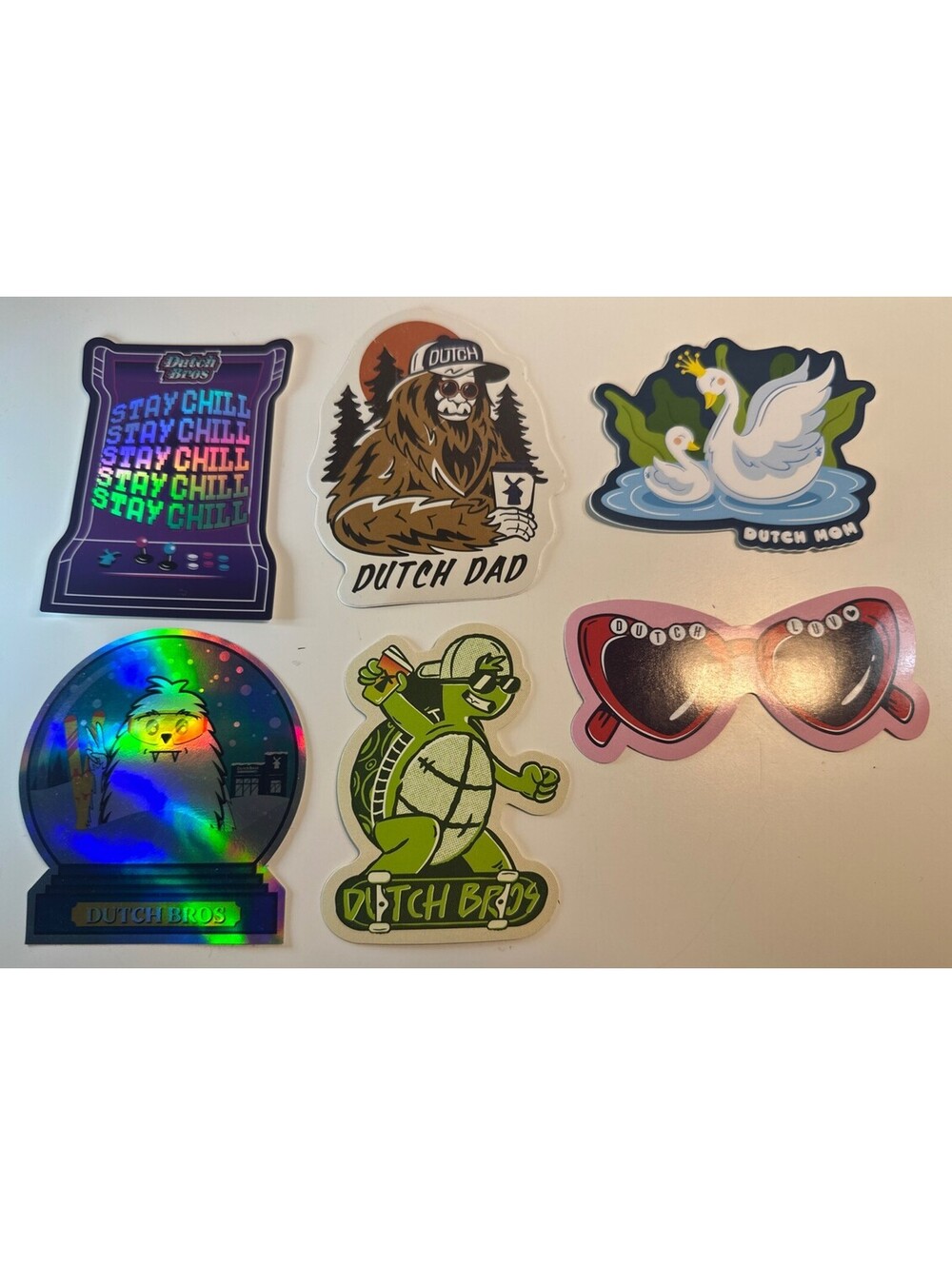Dutch Bros Sticker Drop Lot Of 6 Stickers! 🔥🔥🔥🔥🔥🔥